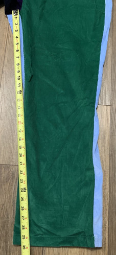Vineyard Vines Club Hose Herren 40x30 Mehrfarbig Block Cord Gerades Bein - Bild 2 von 12