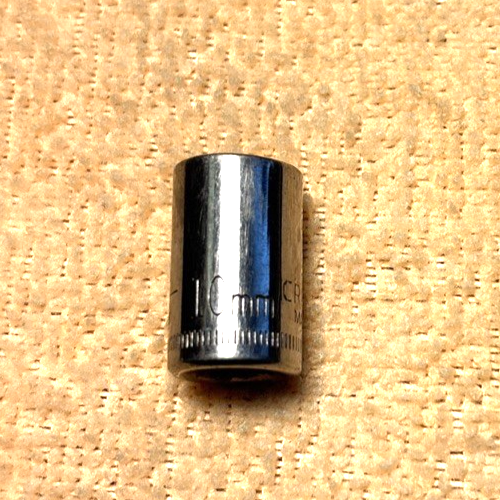 Craftsman #43508 10mm Socket 6 Point 1/4" Drive Metric G2 Series - Picture 1 of 5