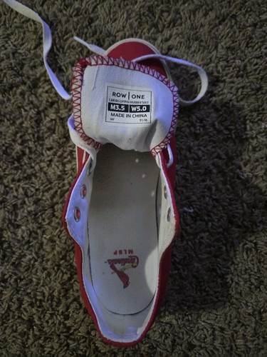 Scarpe stringate St. Louis Cardinals Fila Uno DONNA taglia 5.0 logo tela - Foto 3 di 5