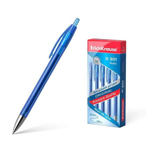 Erichkrause Boligrafo de Gel Automatico R-301 Original Gel Matic - Tinta de Gel - Foto 1 di 1