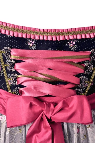 DIRNDL MINI 55 CM NIEDERMURACH SCHWARZ BAYER MADL DESIGNERDIRNDL - Bild 3 von 6