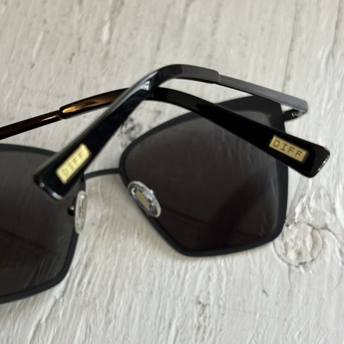 DIFF EYEWEAR Sonnenbrille Damen BK GR18 BECKY schwarz TOP ZUSTAND - Bild 6 von 11