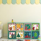 1 Set of Hopscotch Stickers Self-adhesive Children Playroom Floor Stickers Toys