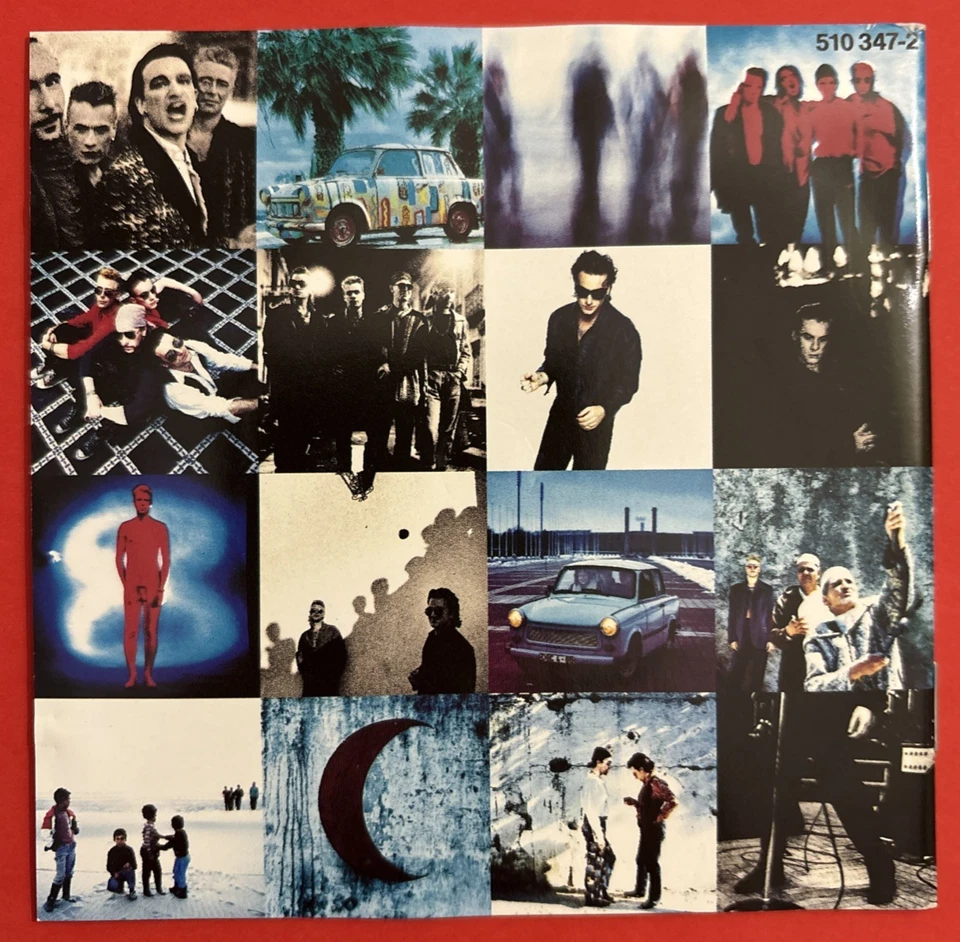 U2 - Achtung Baby CD 1991 AUS Pressing (Uncensored Clayton) N/Mint - image 2 of 4
