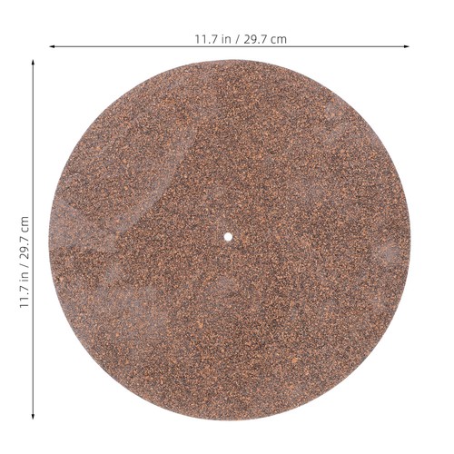 Kork Plattenmatte Player Schutz Pad Vinyl Plattenspieler Slipmats für - Bild 2 von 12