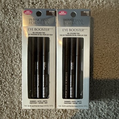 2 Pack Physicians Formula Eye Booster Gel Eyeliner Trio PF10969 Brown New,sealed