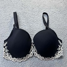 Wacoal Bra 34D T-Shirt Bra 853191 Embrace Lace Floral Trim