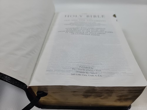 Holy Bible Book Of Mormon Doctrine & Covenants Pearl Of Great Price 1979 Leather - Picture 7 of 11