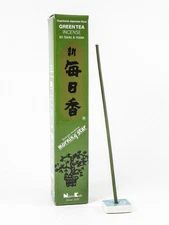 Morning Star Green Tea Incense 50 Stick by Nippon Kodo