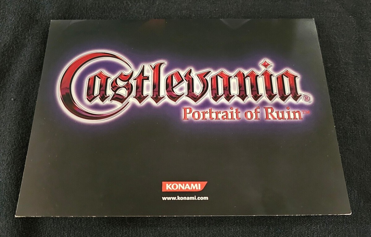 Castlevania:PortraitofRuin【中古美品・完品・DS欧州版