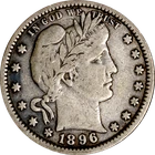 1896-P Barber Quarter