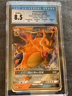 2019 Pokemon Charizard GX CGC 8.5 Holo Rare SM211 Black Star Promo Hidden Fates