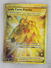 Leafy Camo Poncho 214/195 NM/M Swsh12 Silver Tempest Secret Pokemon TCG