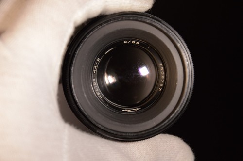 Helios 44-2 Black matte KMZ  58mm F/2  8 blades  Rare white numbers  7506783 - Picture 21 of 24