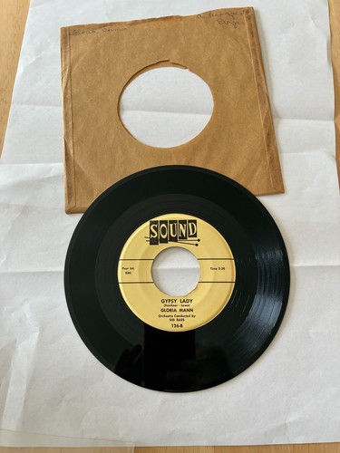 Gloria Mann - Teenage Prayer / Gypsy Lady  1955 EX - Picture 1 of 2
