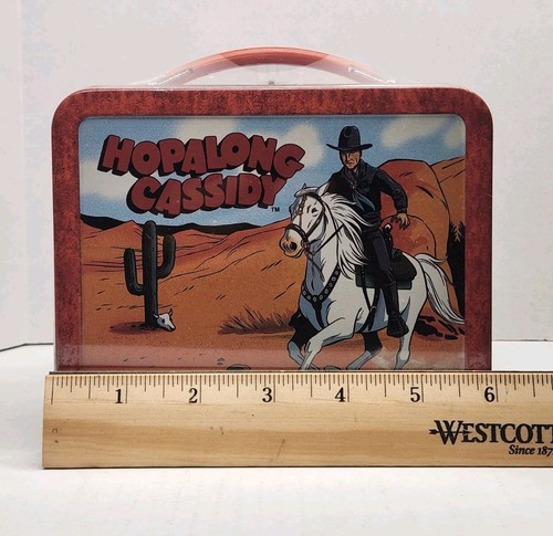 Hallmark School Days Mini Lunch Box 1950's Hopalong Cassidy Numered Edition NEW - Picture 9 of 10