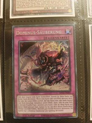 Yu-Gi-Oh Dominus-Säuberung MP25-DE095 Secret Rare