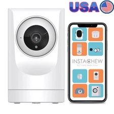 360° Smart Wireless Pet Camera 1080p HD Video 2-Way Audio Night Vision New