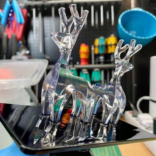 Resina para impresora 3D RESIONE, G217 resina transparente tipo ABS no amarillenta 500 g, - Imagen 7 de 8