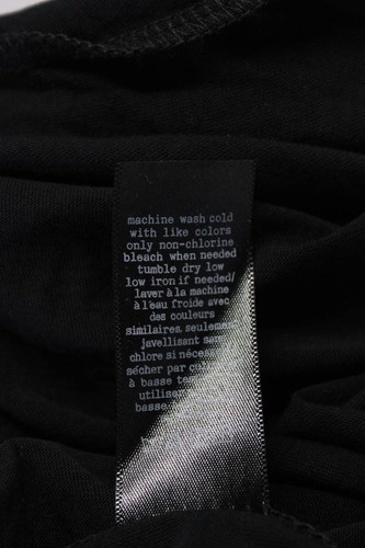 Rag & Bone Women's Crewneck Short Sleeves Basic T-Shirt Black Size M - Picture 6 of 6