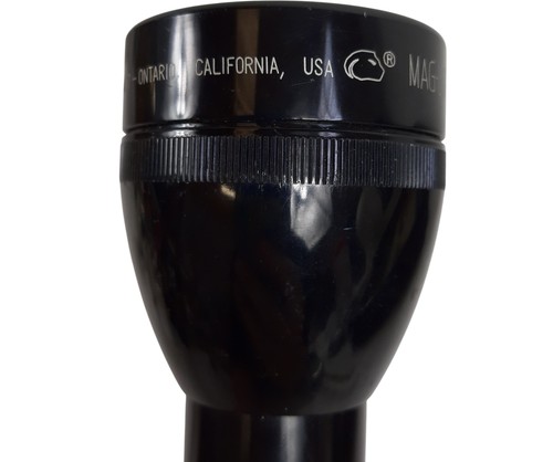 Mag-Lite Black Torch Mag Instrument Ontario California Durable Flashlight works - Picture 4 of 9