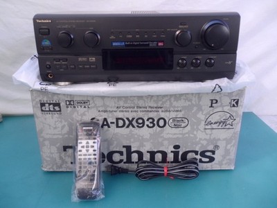 Technics SA-DX930 Stereo Receiver with Remote, Box, Near