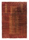 Traditional Vintage Hand-Knotted Oriental Carpet 2'10" x 4'3" Wool Area Rug