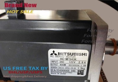 1PC Mitsubishi HC-MFS43K Servo Motor New HCMFS43K Expedited Shipping