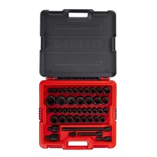 PROTO J74344IM Socket Set,1/2" Drive,44 pcs.,SAE/Metric 60ML25