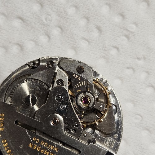 Orologio da polso uomo vintage Hampden automatico indicatore riserva di carica raro AS-IS - Foto 9 di 13