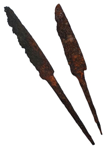 Alte angelsächsische Wikinger Eisen Stahl Werkzeuge Klingen UK entdeckt - Bild 2 von 6
