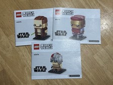Lego Star Wars Brickheadz 40676 Qui Gon Jin  Anakin Skywalker Captain Panaka