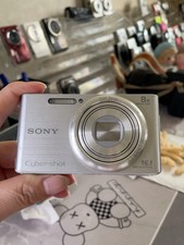 Sony DSC-W730 Cyber-shot Digital Camera 16.1 MP 8x Zoom Sliver w/Battery