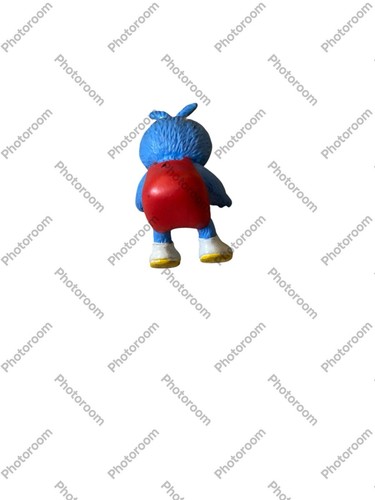 Muppet Babies Gonzo 1986 Figure Baby PVC Figurine Seated 2" Nose is Peeling - Picture 2 of 2