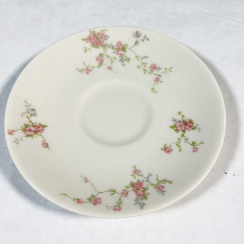 Theodore Haviland Limoges Made In USA Teetasse Untertasse Rosa Spray - Bild 2 von 6