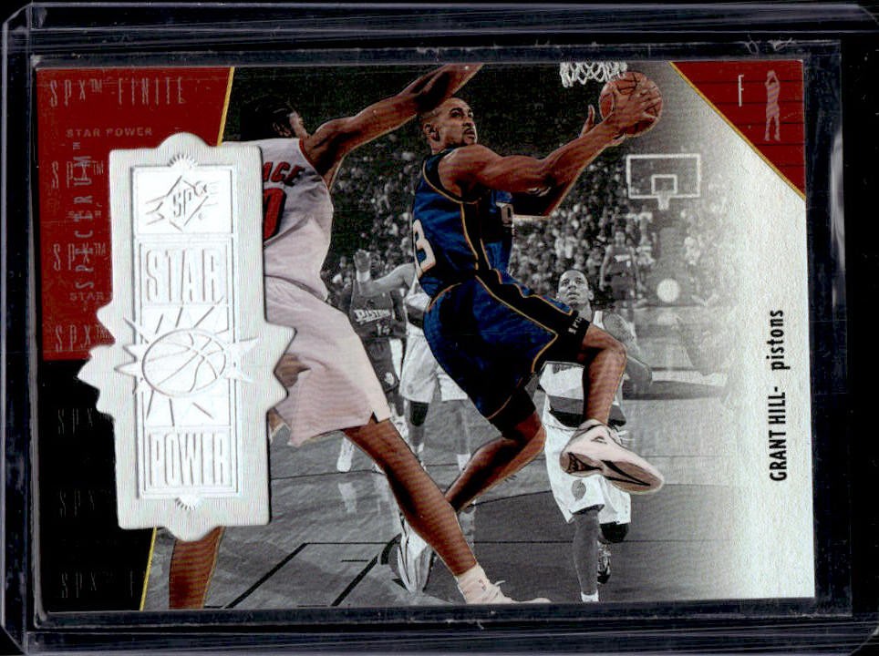 Grant Hill 1998 SPx Finite #77 Extreme /1 Price Guide