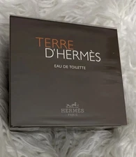 Hermes Men's Terre D' Gift Set Fragrances 2 x 1.7oz 50ml New SEALED