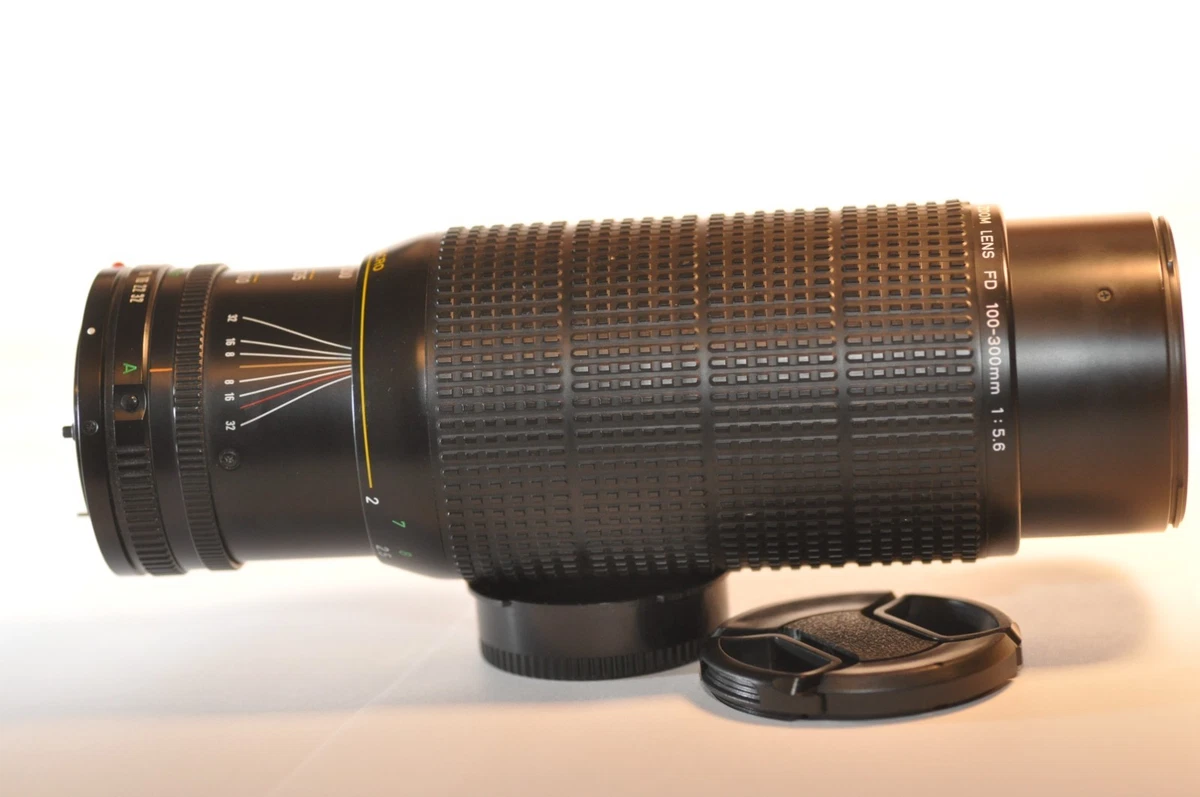 25+ Canon FD f/5.6 Camera Lenses 100-300mm Focal for sale