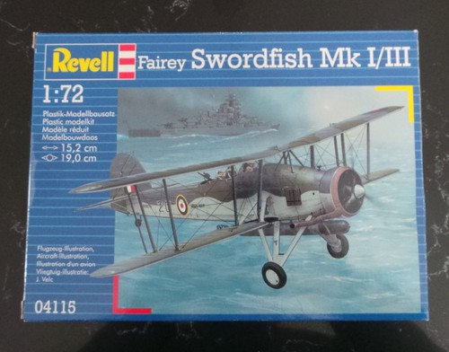 Revell 1/72 04115 Fairey Swordfish Mk1/111, Maßstab 1:72