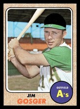 1968 Topps Jim Gosger #343 NM