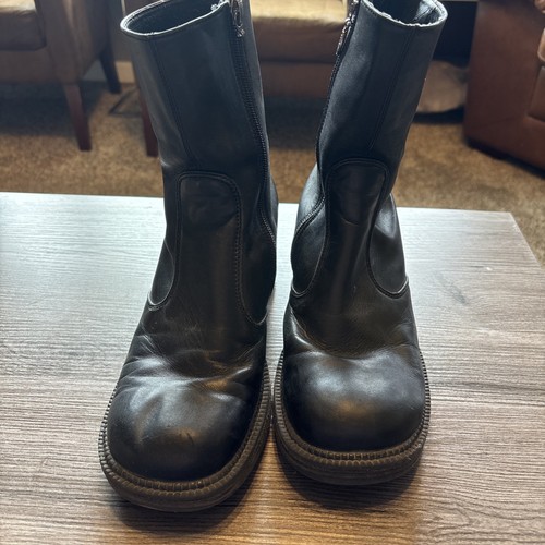 Women's Harley Davidson Black Leather Boots Size 10 81020 - Bild 2 von 8