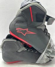 Alpinestars Sektor Vented Shoes Black/Gray/Red Size US 12 - 251561813112