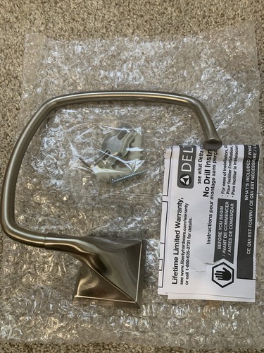 Delta Everly Handtuchring in gebürstetem Nickel Modell: EVE46-BN Neu im Karton - Bild 4 von 5