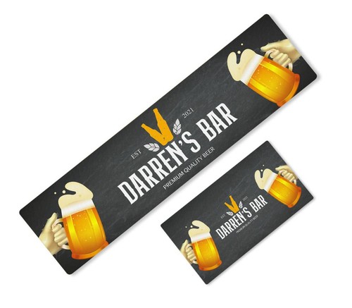 Bar de cerveza personalizado corredor ideal para ocasión fiesta hogar pub regalo 23 - Imagen 6 de 22