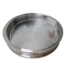 HFS(R) 10" Sanitary Tri Clamp Splatter Platter - Stainless Steel