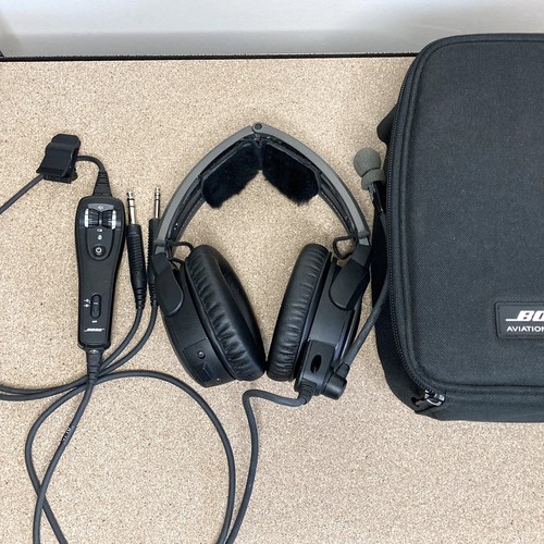 Bose A20 ANR Aviation Headset w/ Dual GA Plug, No Bluetooth