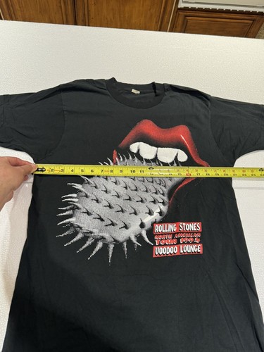 Rolling Stones Spiked Tongue 1994 Voodoo Lounge World Tour Official T-Shirt--XL - Picture 7 of 15