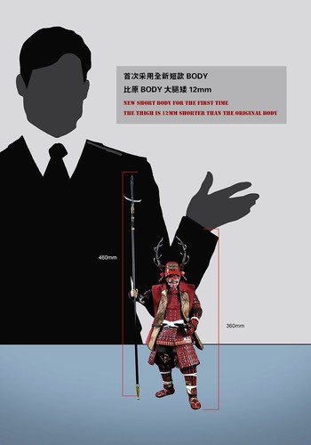 COOMODEL SE100 Japanese Samurai SANADA YUKIMURA 1/6 FIGURE COPPER EXCLUSIVE VER - Picture 10 of 10