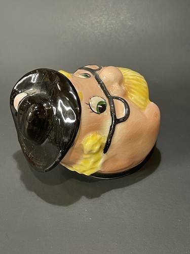 Vintage Shafford Ashtray Matches German Man Big Mouth Gesundheit Sneezing Japan - Picture 3 of 6