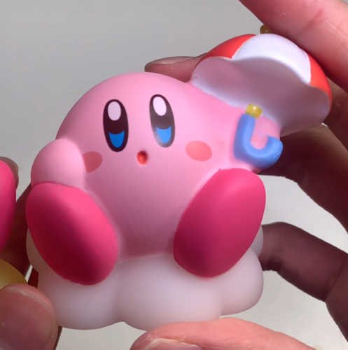 Kirby Friends - Kirby Parasol 2.5in Figure Nintendo Forgotten Land Adventures - Picture 9 of 9